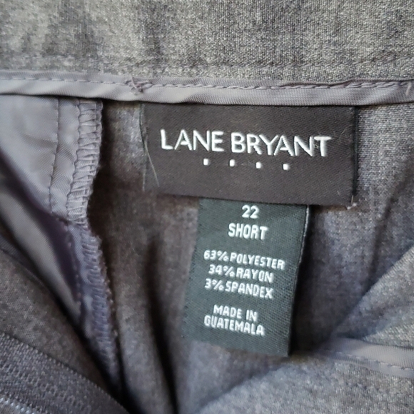 Lane Bryant gray Trouser Pants 22S SHORT - Picture 5 of 7